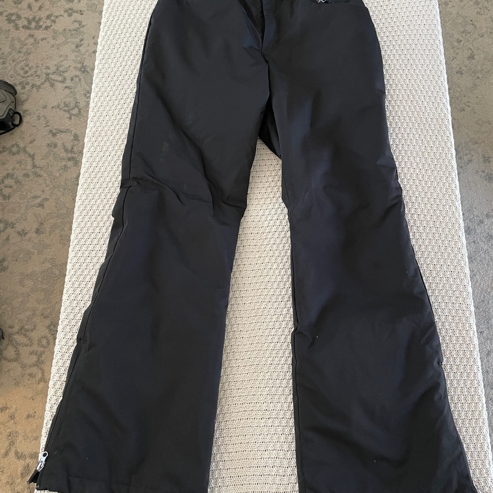 Black Snow/Ski Pants - Classic Winter Shell
